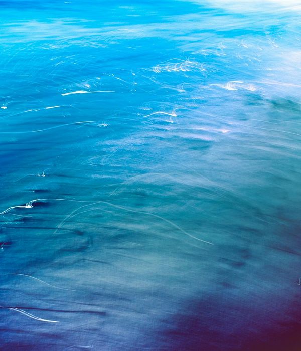 Abstract violet waves representing fluid body movement and balance